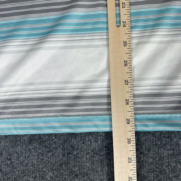 Ben Hogan‎ Shirt Mens Large White Blue Golf Polo Performance Short Sleeve Adult​ - Picture 6 of 7